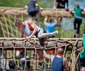 cargo nets can be hard to duplicate in Obstacle course training