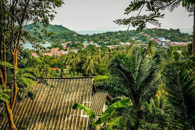 Hiking in Thailand on Koh Phangan