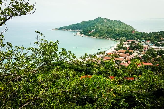 Hiking in Thailand on Koh Phangan
