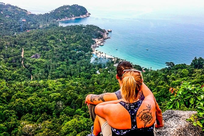 Hiking in Thailand on Koh Phangan