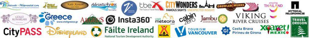 A visual list logos of brands we have worked with